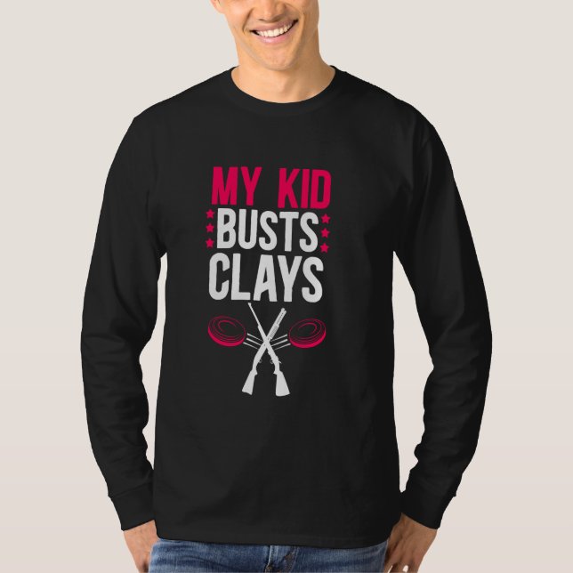 Camiseta Trap Shooting en mamá es una broma que mata a mamá (Anverso)