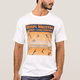 Camiseta Trapecio, Acróbatas Y Trampolin Volador