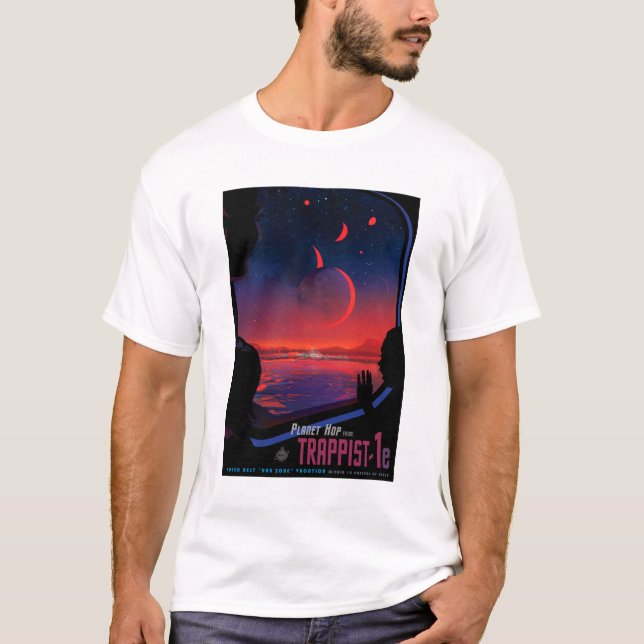 Camiseta TRAPPIST-1 - Visiones del futuro de la NASA (Anverso)
