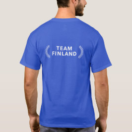 Camiseta trasera de Team Finland rev