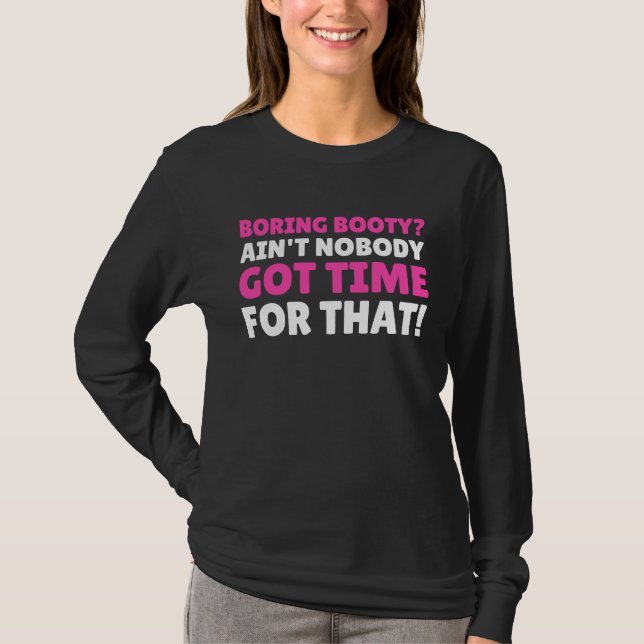 Camiseta Trasero Aburrido  BBL (Anverso)