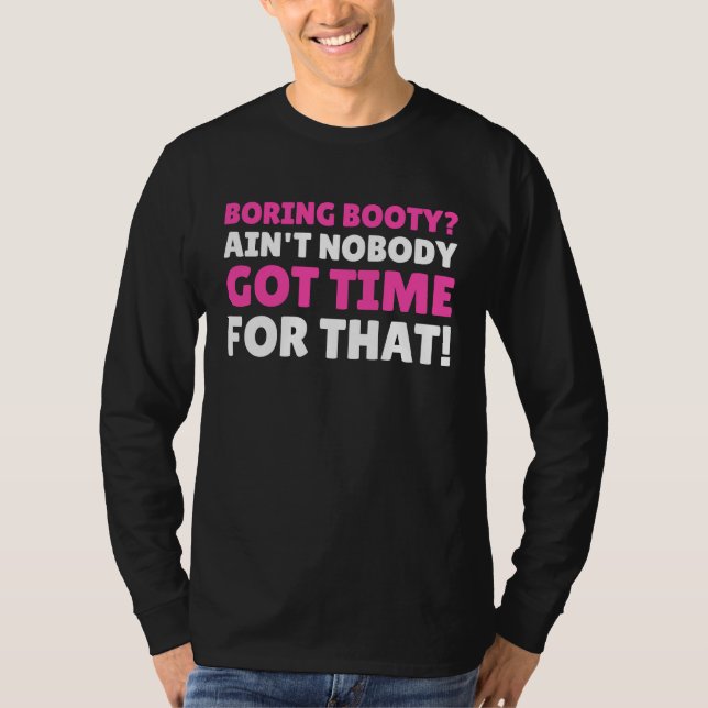 Camiseta Trasero Aburrido  BBL (Anverso)