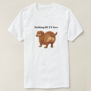 Camiseta Trasero de Dachshund