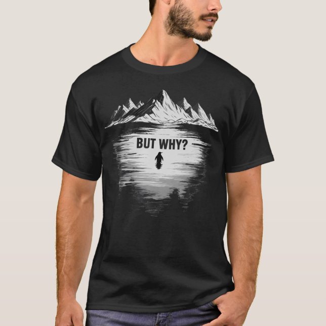 Camiseta Trasero de pingüino (Anverso)