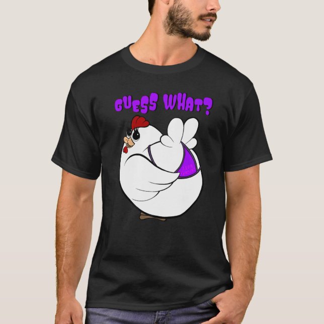Camiseta Trasero de Pollo (Anverso)