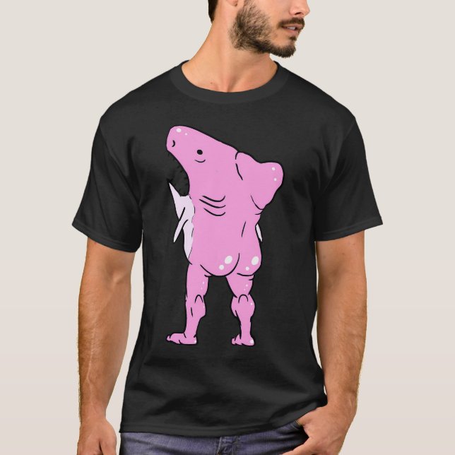Camiseta Trasero de tiburón (Anverso)