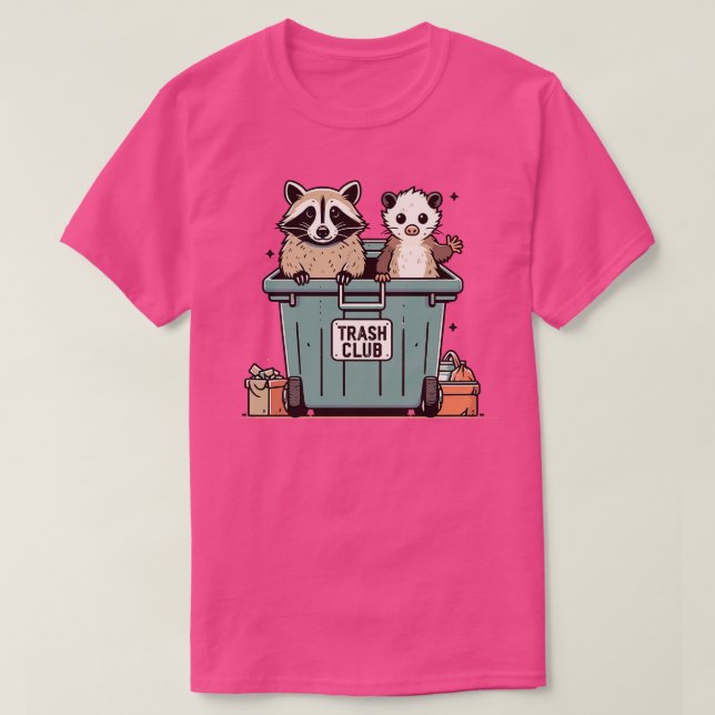 Camiseta Trash Club (Diseño del anverso)