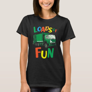 Camiseta Trash Collector Dump Truck Driver Recycling Garbag