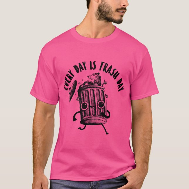 Camiseta Trash Day (Anverso)