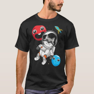 Camiseta Trash de animales silvestres Panda Espacio Raccoon