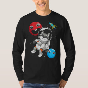 Camiseta Trash de animales silvestres Panda Espacio Raccoon