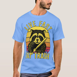 Camiseta Trash de comida rápida en vivo 1