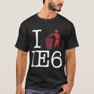 Camiseta Trash IE6