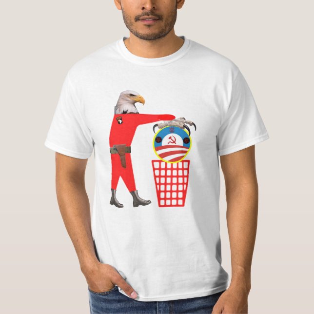 CAMISETA TRASH OBAMA (Anverso)