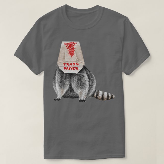 Camiseta Trash Panda (Diseño del anverso)