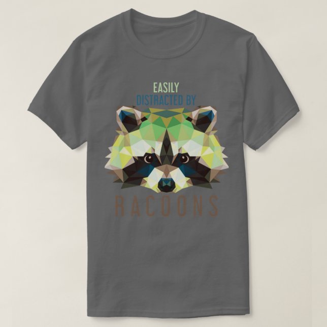 Camiseta Trash Panda Animal Zoo Keeper Regalo Racoon (Diseño del anverso)
