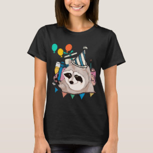 Camiseta Trash Panda Birthday Party Funny Animal Lover Racc