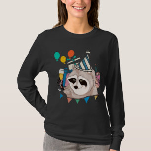 Camiseta Trash Panda Birthday Party Funny Animal Lover Racc
