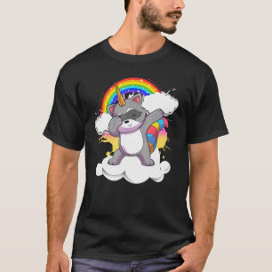 Camiseta Trash Panda Dabbing Raccoonicorn Unicorn Raccoon