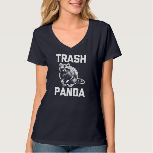 Camiseta Trash Panda divertido diciendo sarcástico racco an