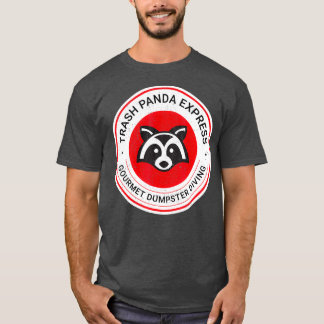 Camiseta Trash Panda Express Gourmet Dumpster Buceo