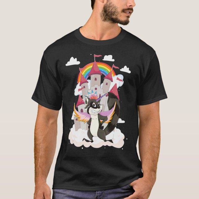 Camiseta Trash Panda Fairytale Unicorn (Anverso)