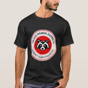 Camiseta Trash Panda Gourmet Dumpster Diving Express