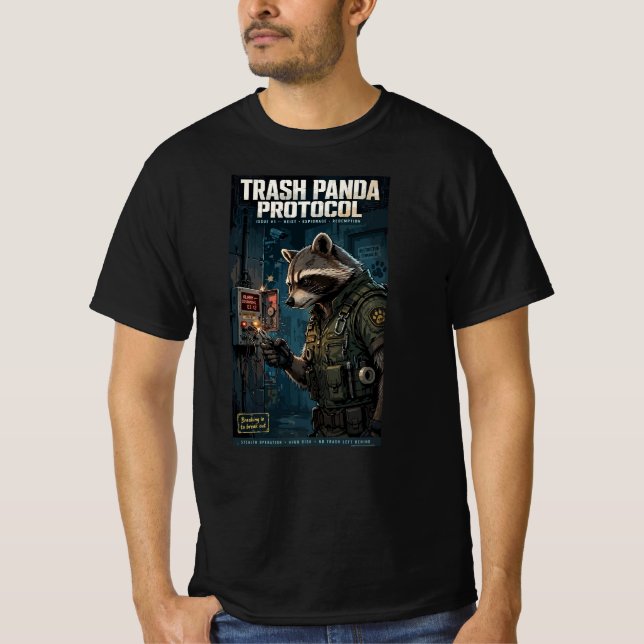 Camiseta Trash Panda Protocol (Anverso)