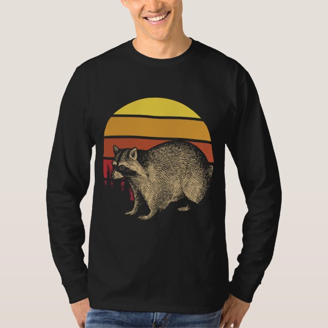 Camiseta Trash Panda Raccoon (Anverso)