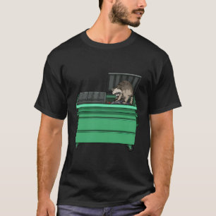 Camiseta Trash Panda Raccoon Day Love He