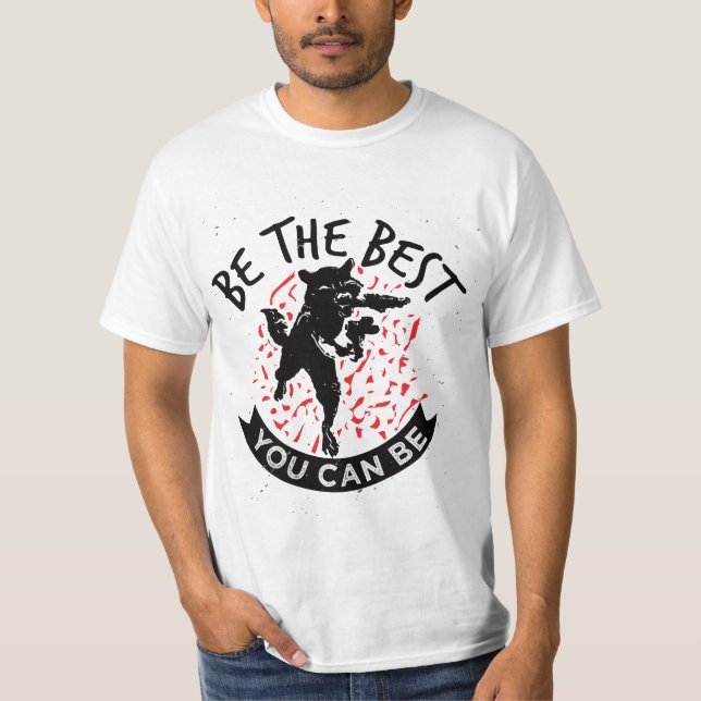 Camiseta Trash Raccoon - Eat Garbage - Funny Workout (Anverso)