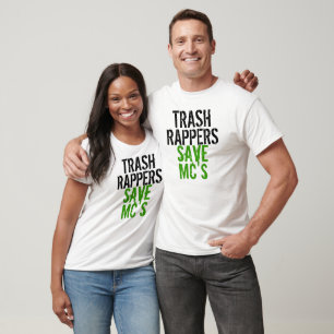 Camiseta Trash Rappers/Save MC's