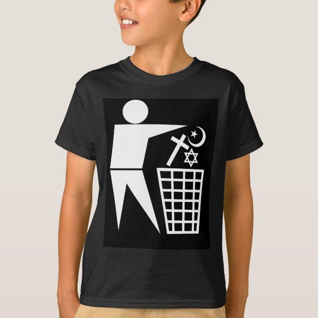 Camiseta Trash_Religion_w-on-b_no-site (Anverso)