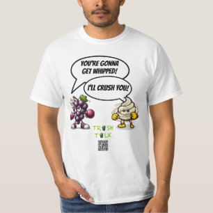Camiseta Trash-Talk / Crema vs uvas — de LoGoss