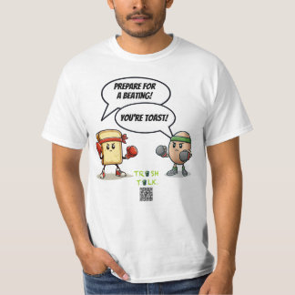 Camiseta Trash-Talk/Egg vs Toast — de LoGoss