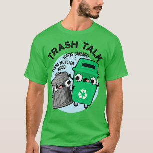 Camiseta Trash Talk Funny Papel de basura 1