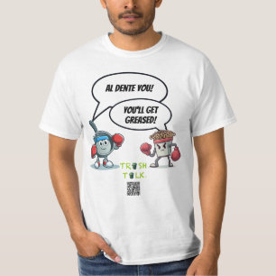 Camiseta Trash-Talk / Noodle vs Pan — por LoGoss