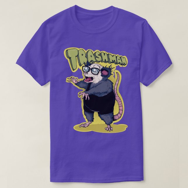 Camiseta Trashman (Diseño del anverso)