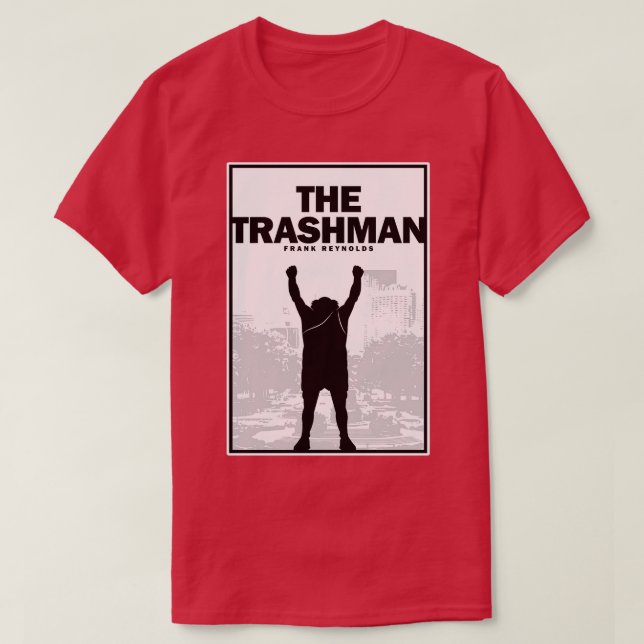 Camiseta Trashman viene (Diseño del anverso)