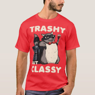 Camiseta Trashy, pero elegante, Fancy Raccoon de Tobe Fonse