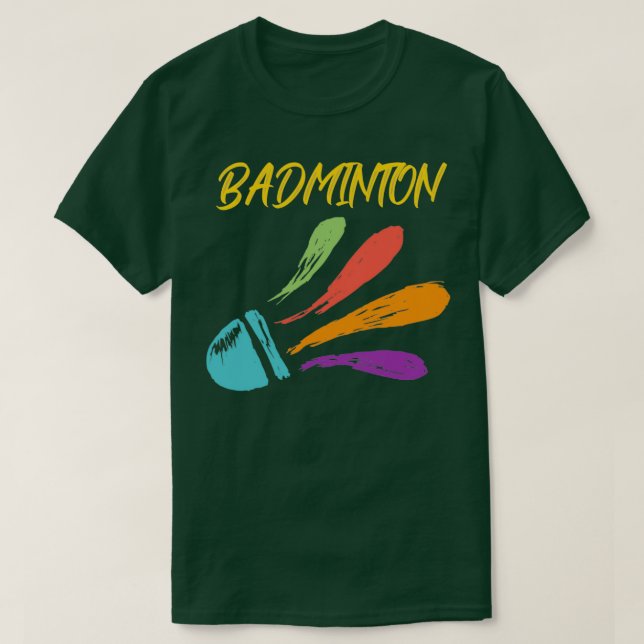 Camiseta Traslado de los amantes de Badminton T 1 (Diseño del anverso)
