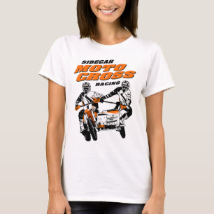 Camiseta Traslado de Moto del Coche lateral Sidecarcross