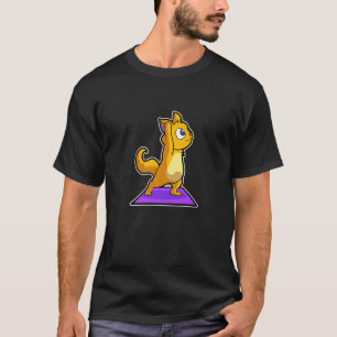 Camiseta Traslado de yoga con eslogan de T-ShirtCat: gimnas