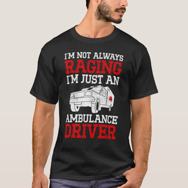 Camiseta Traslado del paciente del controlador de emergenci (Anverso)
