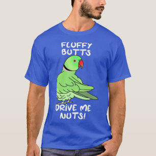 Camiseta trasnochado trasero me vuelve loco cuello de anill
