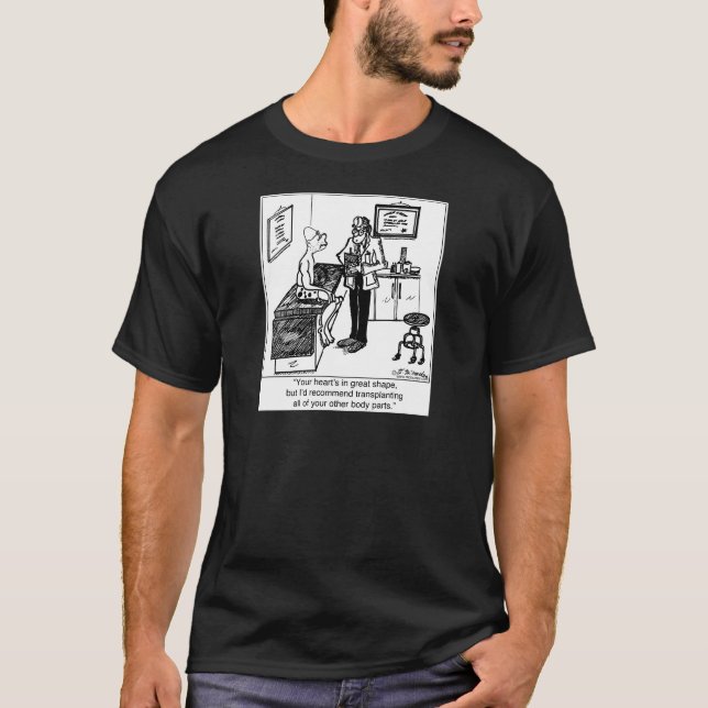 Camiseta Trasplante a todas las partes del cuerpo (Anverso)