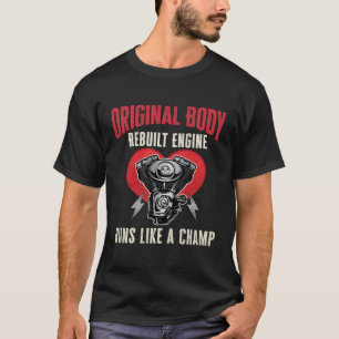Camiseta Trasplante cardíaco del motor reconstruido del cue
