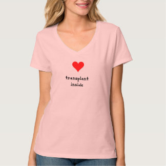 Camiseta Trasplante de corazón dentro
