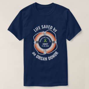 Camiseta Trasplante de Órgano Donante de Órgano Costumbre N