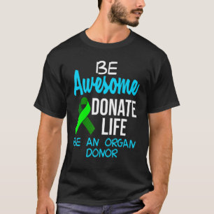 Camiseta Trasplante de órganos Cirugía de donantes Recupera